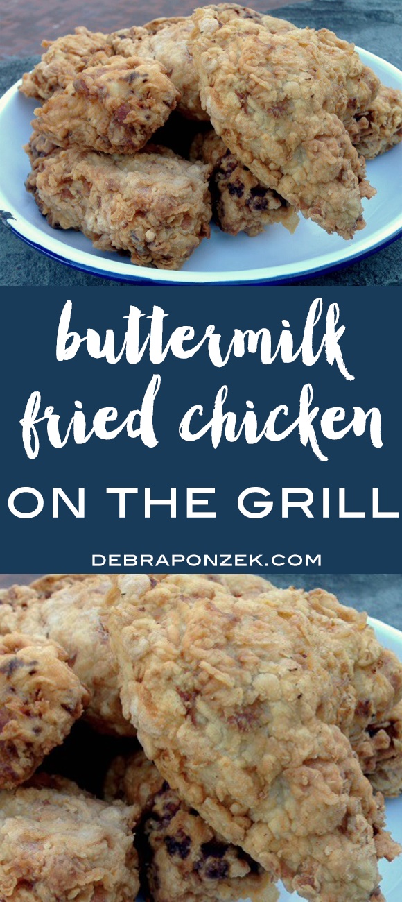 The Best Grilled Buttermilk Chicken - Chef Debra Ponzek ~ Aux Delices Foods